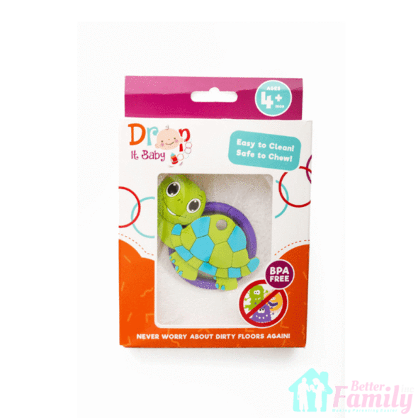 Drop It Baby - Turtle Teether